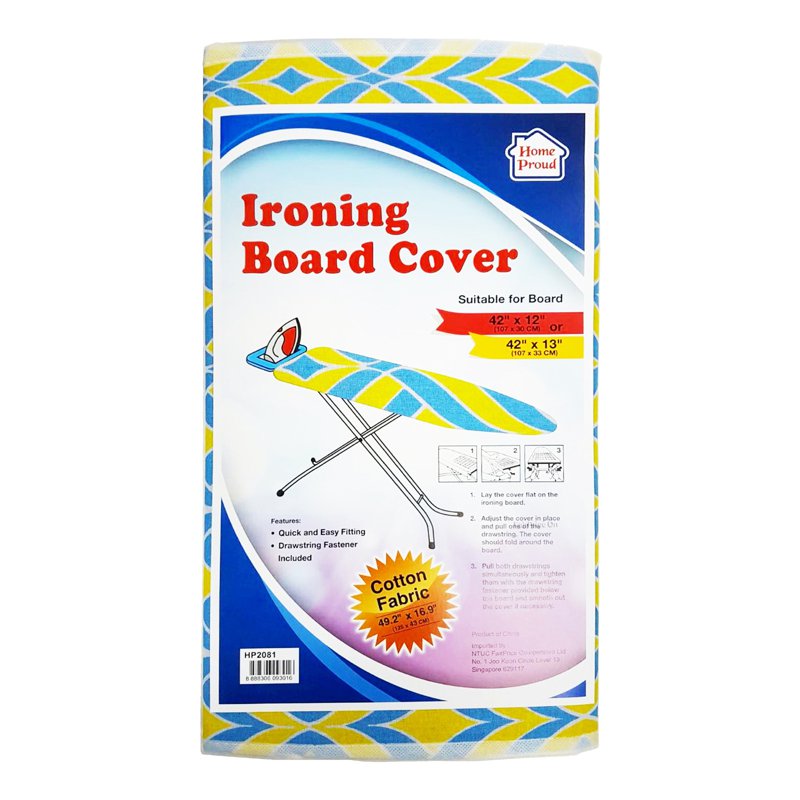 HomeProud Ironing Board Fabric Cover - Cotton 1 per pack
