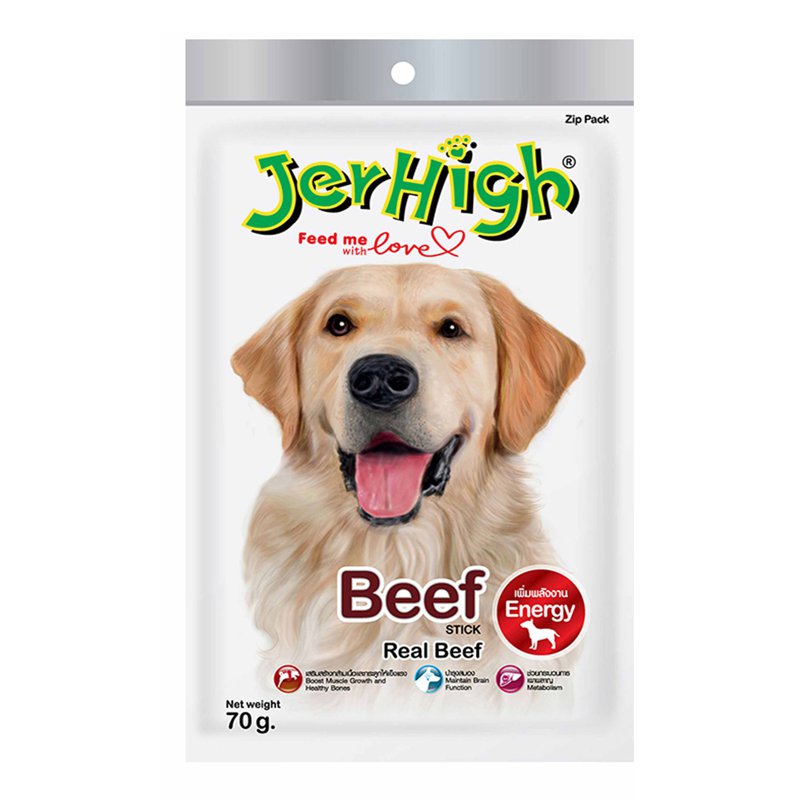 Jf Yuan JerHigh Energy Dog Snacks - Beef