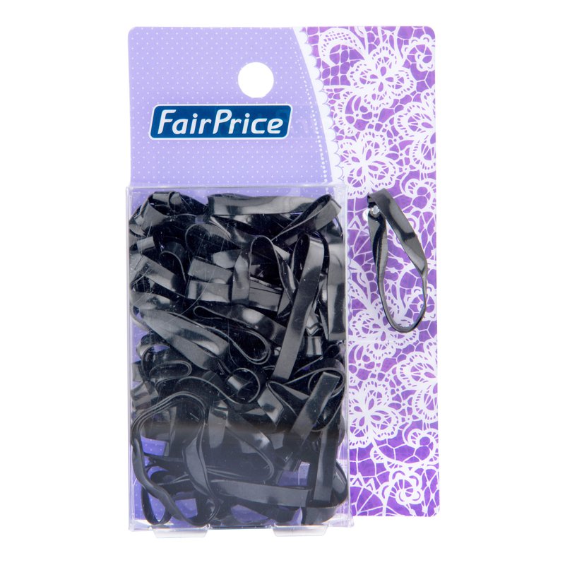 FairPrice Rubber Band - Black 70 per pack
