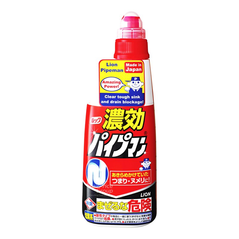 Lion Pipeman Concentrated Declogging Gel - Sink & Drain