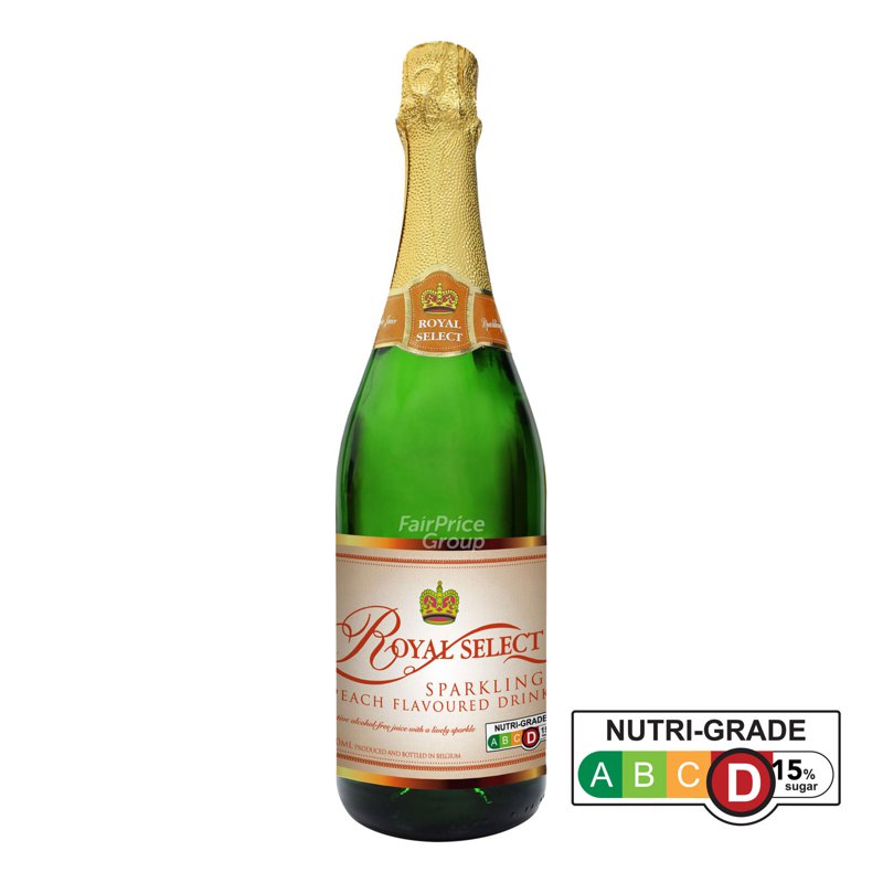 Royal Select Sparkling Drink - Peach