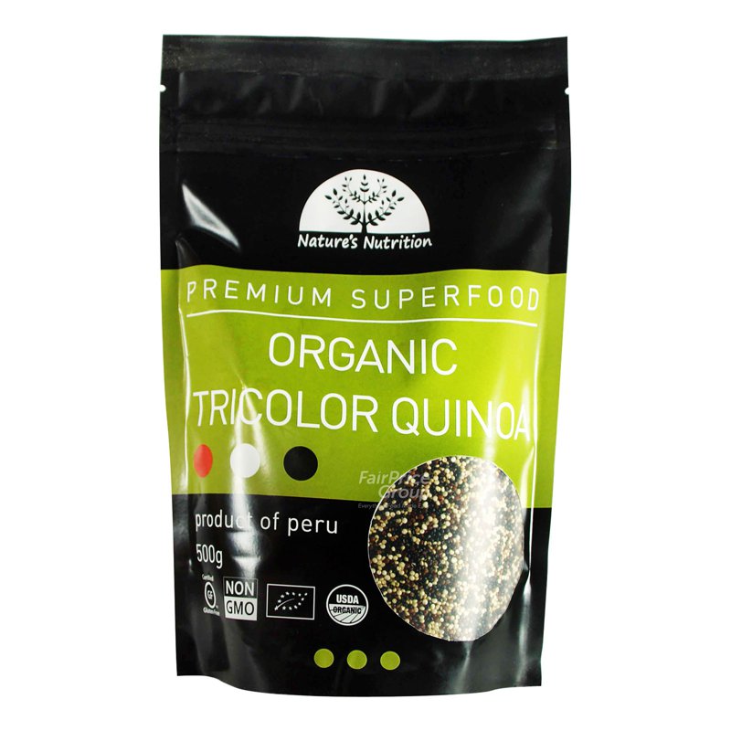 Nature'S Nutrition Organic Quinoa - Tricolour