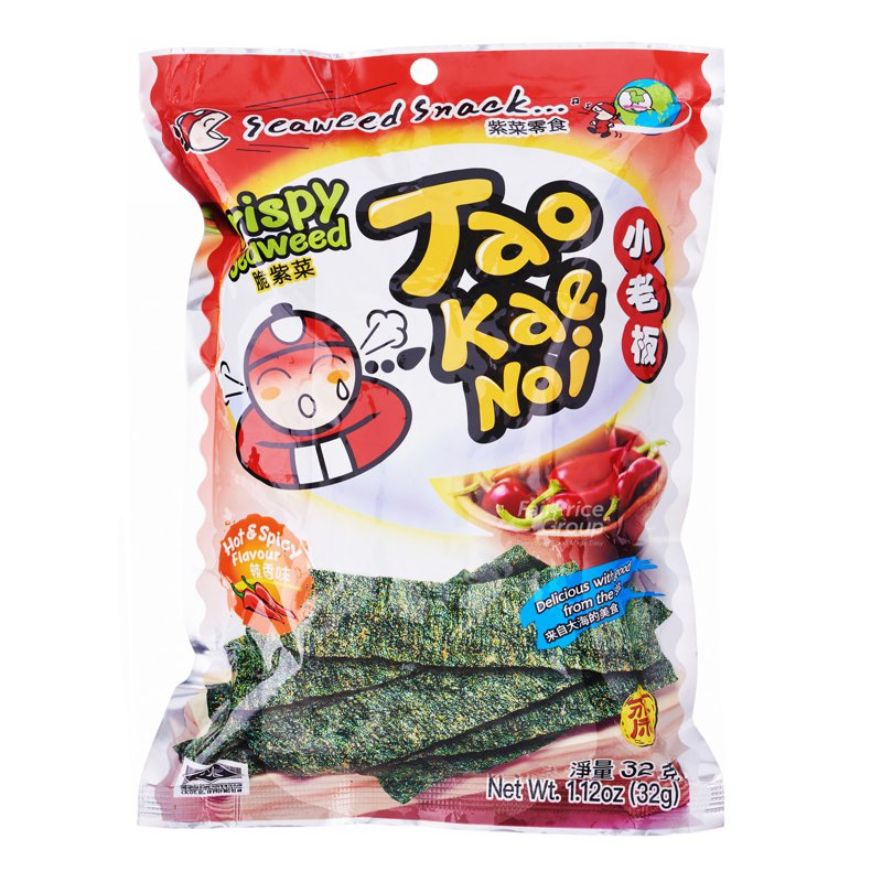 Tao Kae Noi Crispy Seaweed - Hot & Spicy