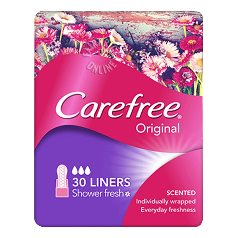 Carefree Original Pantiliners - Shower Fresh 30 per pack