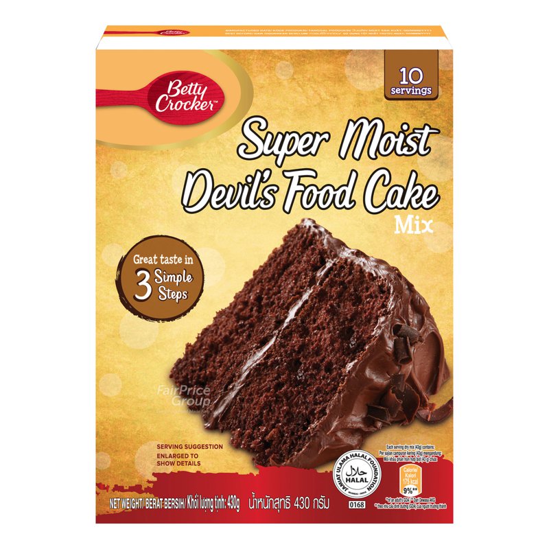 Betty Crockers Betty Crocker Super Moist Cake Mix - Devil's Food
