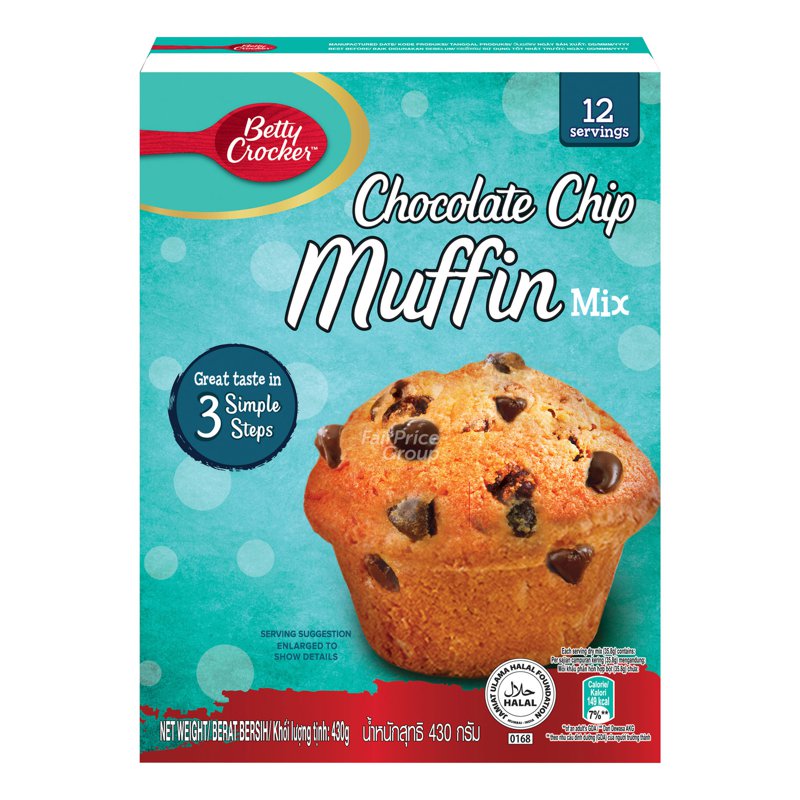Betty Crockers Betty Crocker Muffin Mix - Chocolate Chip