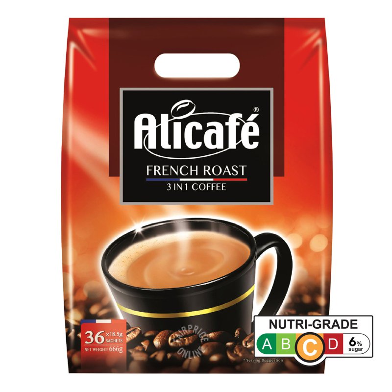 Alicafe 3 in 1 Coffee Bag - French Roast