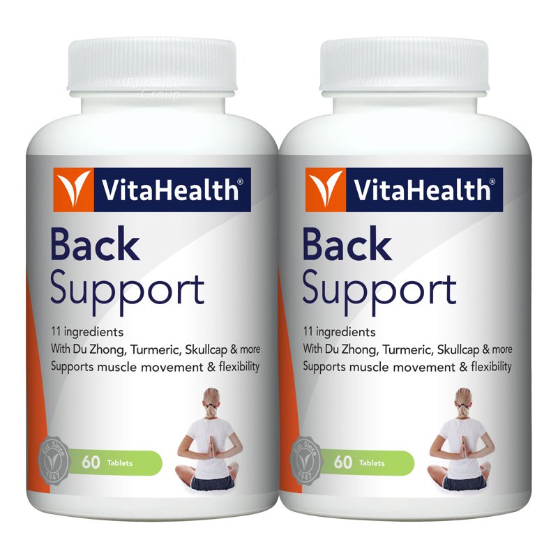 VitaHealth Formula Tablets - Back Support 2 x 60 per pack