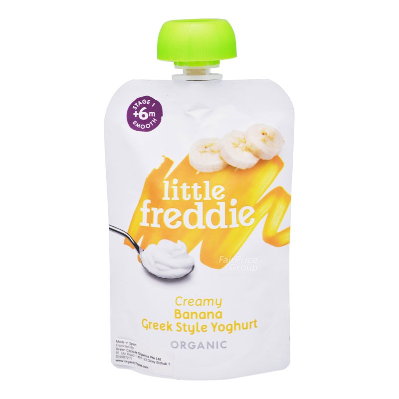 LITTLE FREDDIE Baby Greek Style Yoghurt - Banana