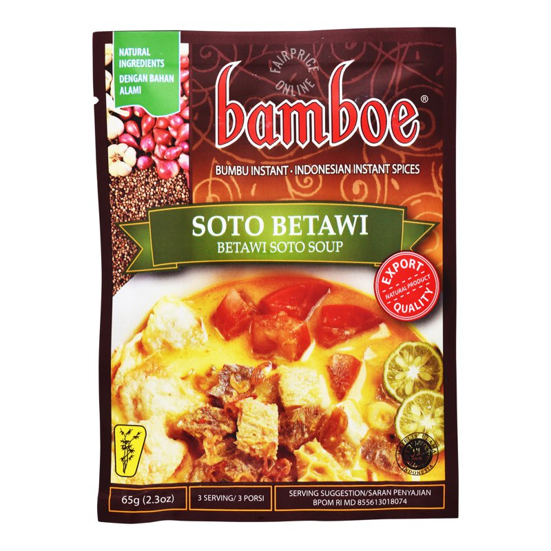 Bamboe Instant Soup Spices - Soto Betawi