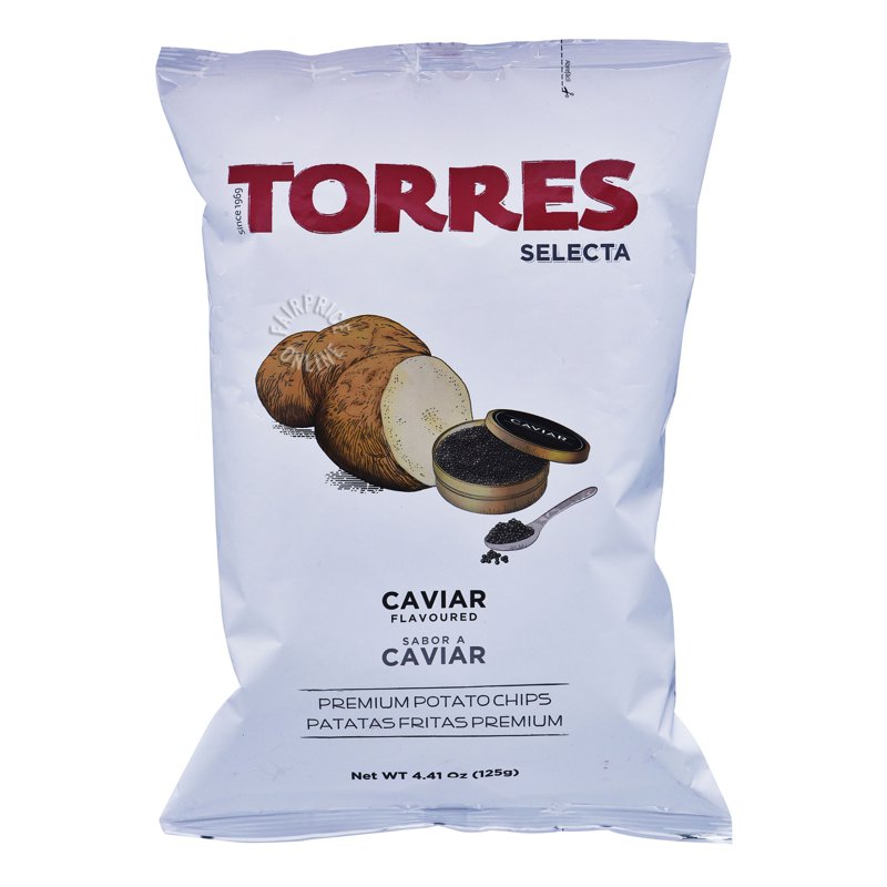Torres Selecta Premium Potato Chips - Caviar