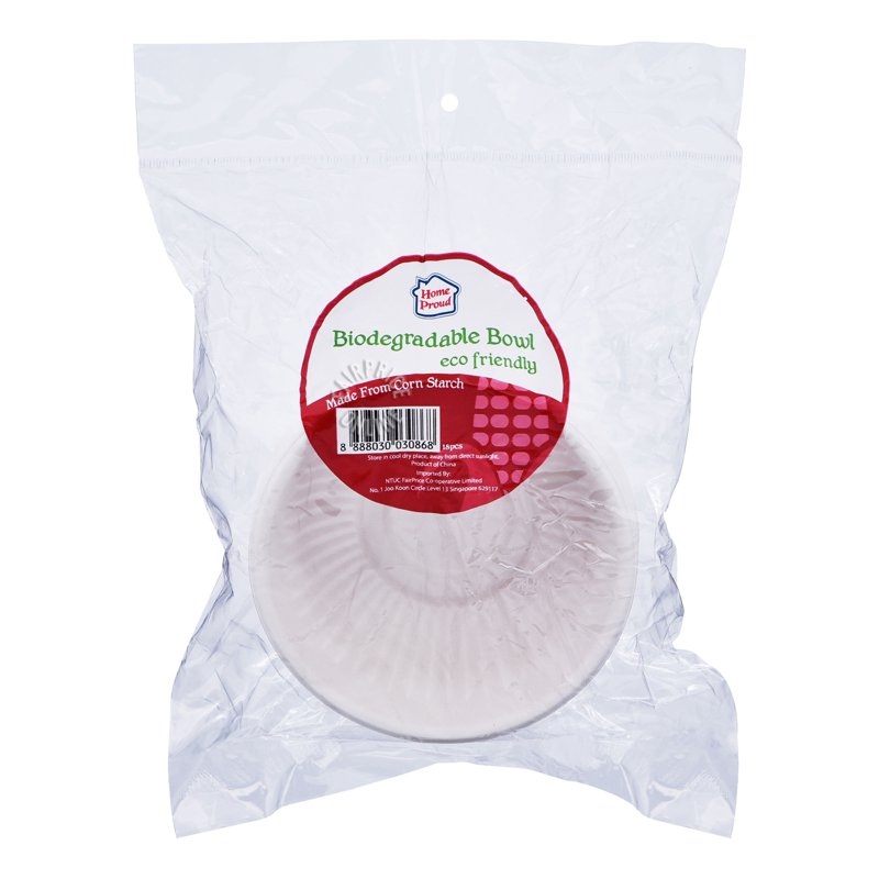 HomeProud Biodegradable Dessert Bowl 18 per pack