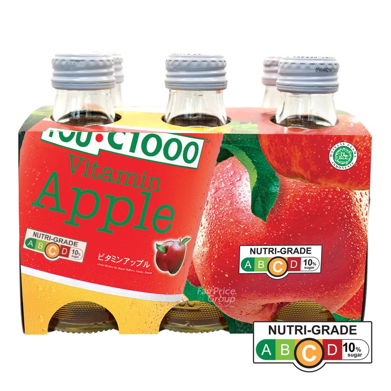 You-C1000 Vitamin Bottle Drink - Apple
