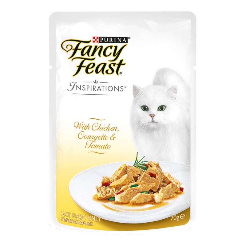 Fancy Feast Inspirations Cat Food - Chicken, Courgette & Tomato