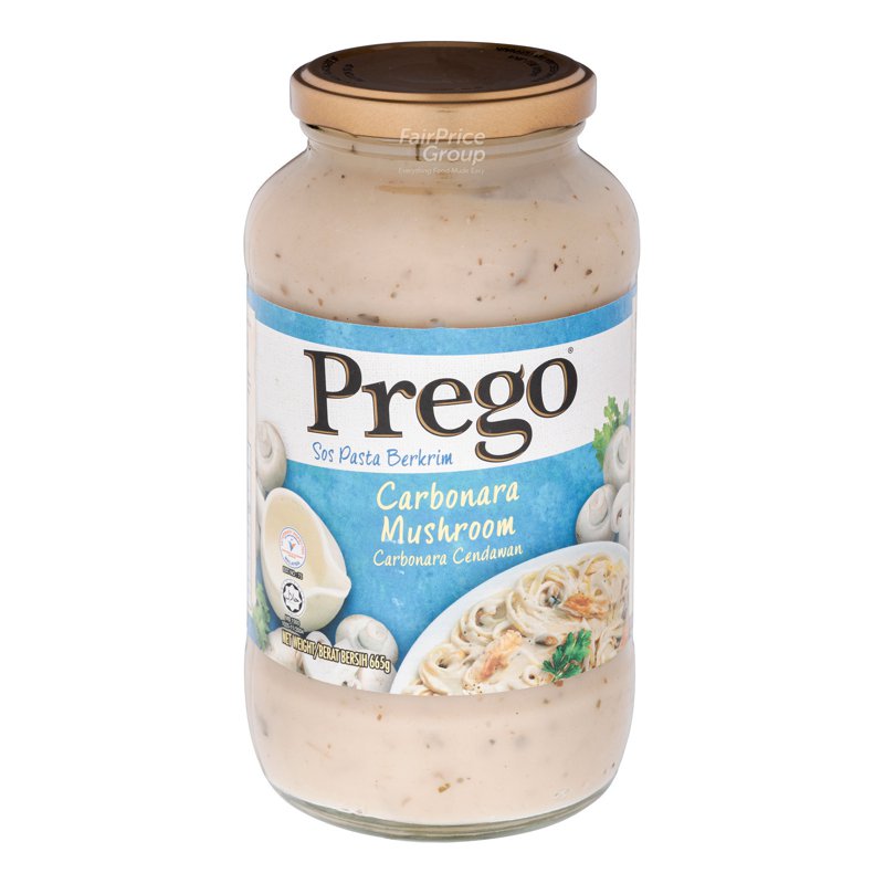 Prego Pasta Sauce - Carbonara Mushroom