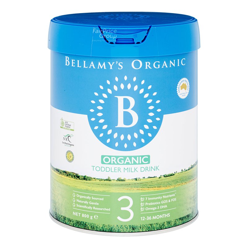 Bellamy'S Organic Toddler Milk Powder - Step 3