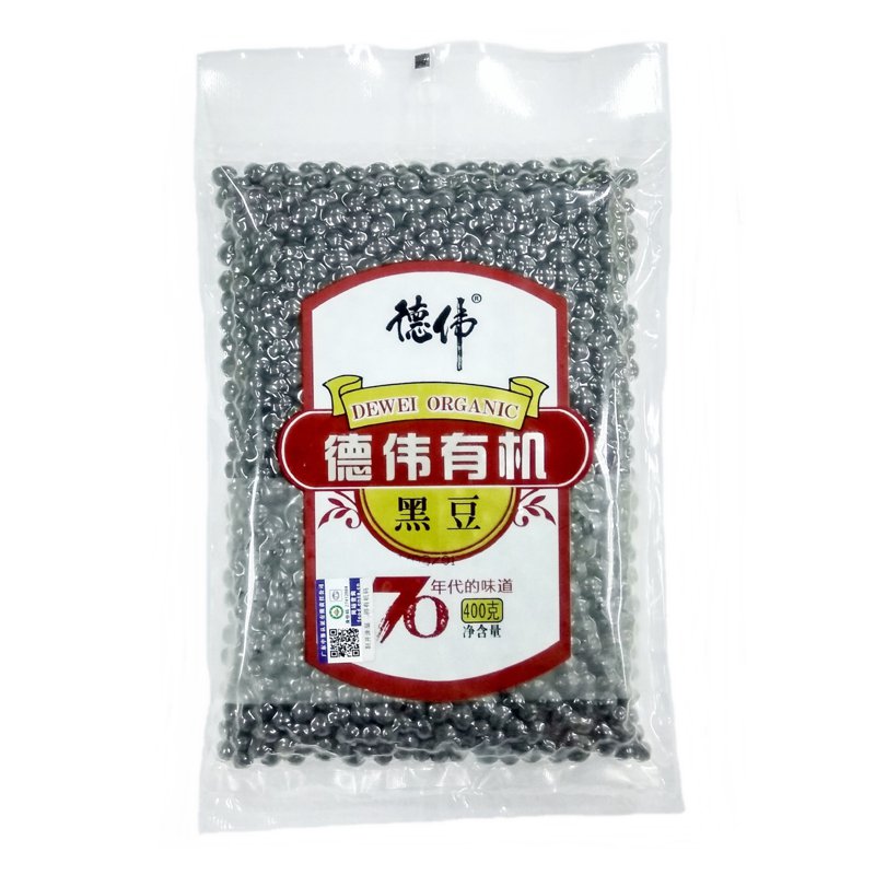 Dewei Organic Black Bean 400g