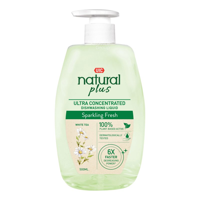 Uic Natural Plus Ultra Dishwashing Liquid - Sparkling Fresh