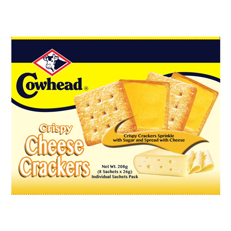 Cowhead Crispy Crackers - Cheese
