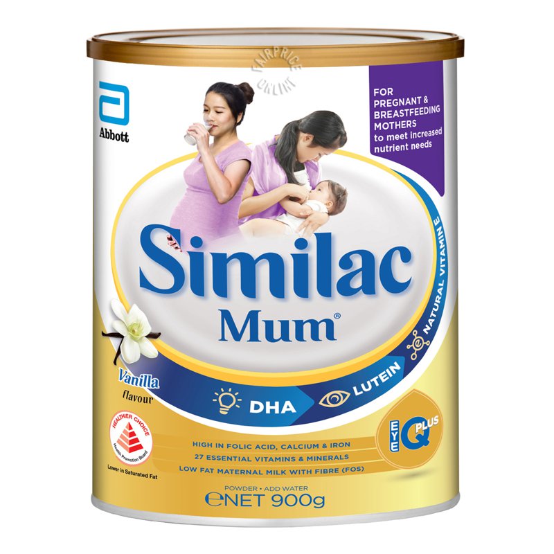 Abbott Similac Mum Low Fat Maternal Milk Powder - Vanilla