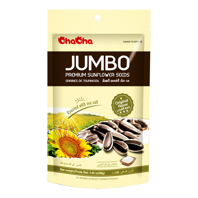 CHA CHA ChaCha Premium Roasted Sunflower Seeds - Original