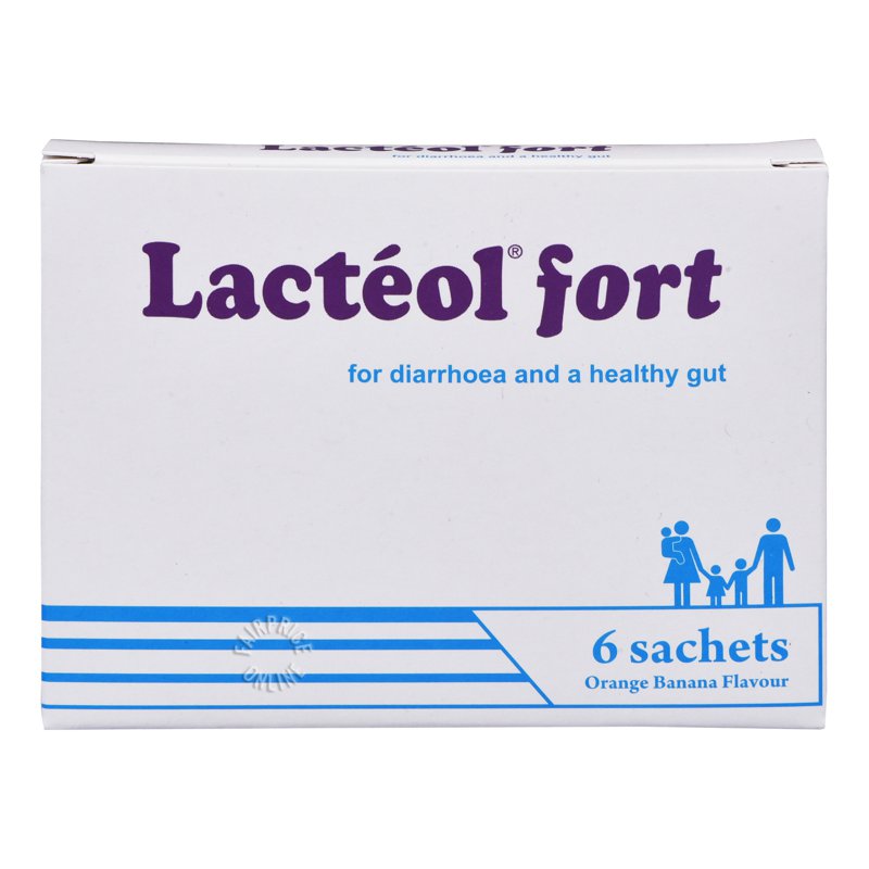 Lacteol Fort Sachets - Orange Banana 6 per pack