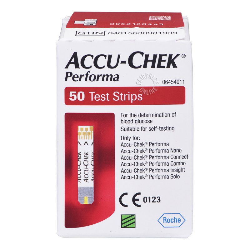Accu-Chek Performa Test Strips 50 per pack
