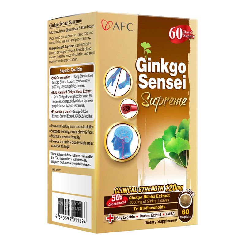 AFC Gingko Sensei Supreme 60 per pack