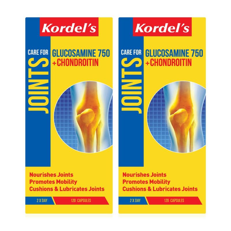 Kordel's Joint Care Glucosamine 750 + Chondroitin 2 x 120 per pack