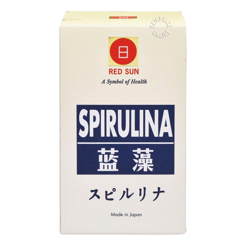 Red Sun Spirulina 500 per pack