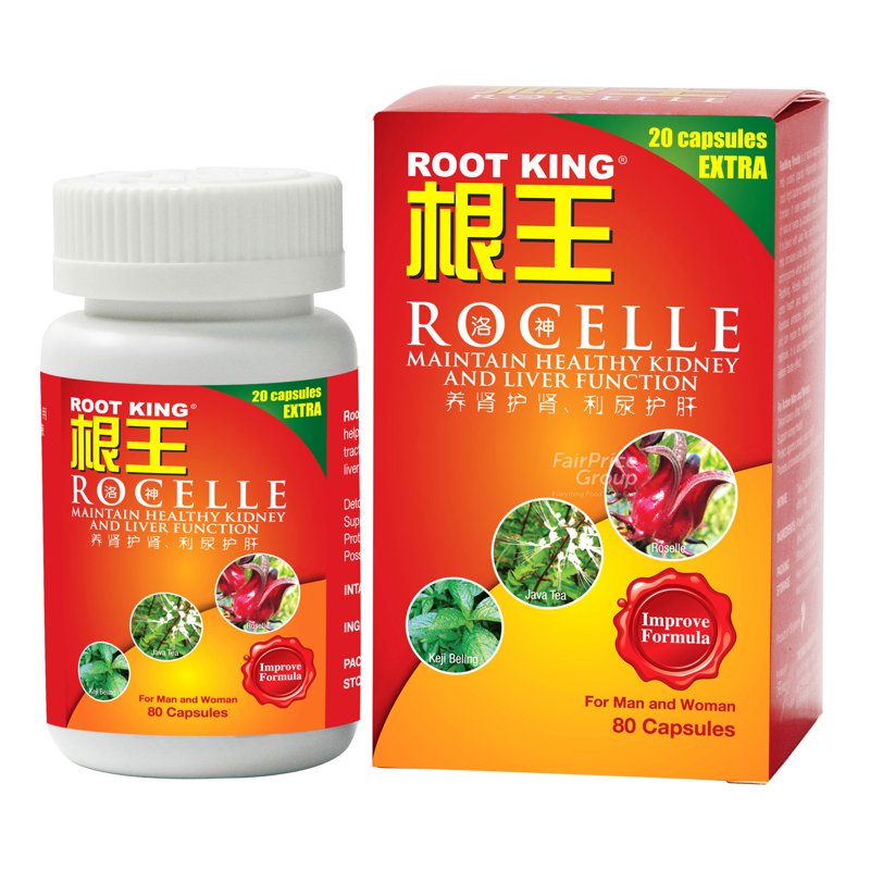 Root King Rocelle Capsules - Men and Women 80 per pack