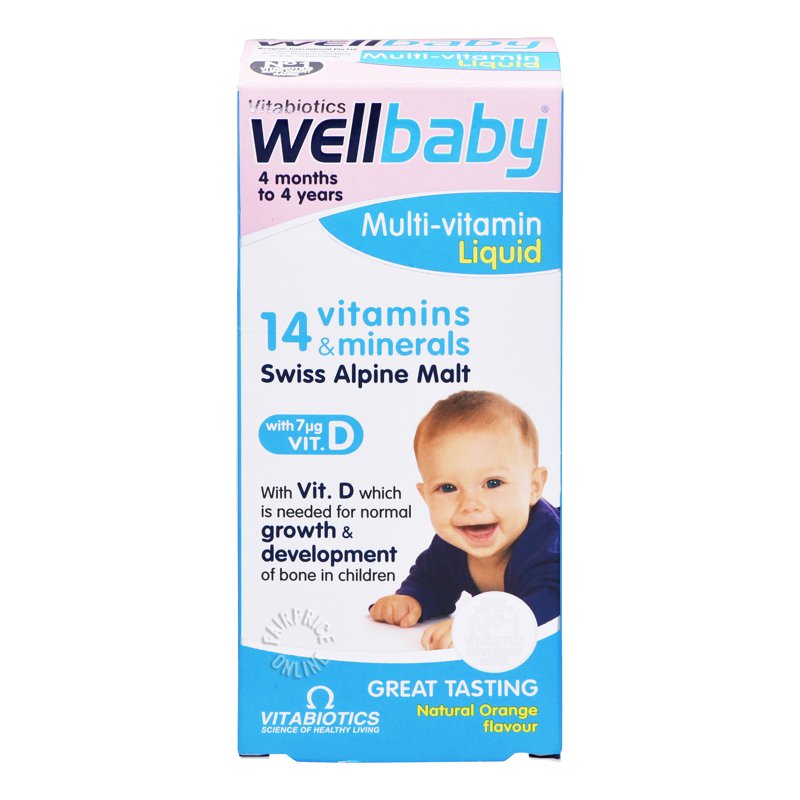 Vitabiotics Wellbaby Multi-Vitamin Liquid
