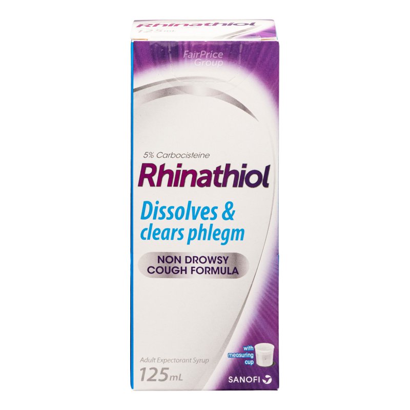 Rhinathiol Adult Cough Syrup - Non Drowsy