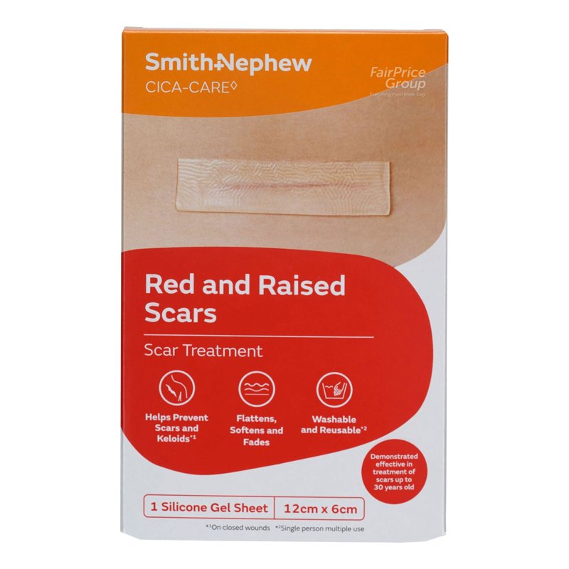 Smith & Nephew Cica-Care Scar Gel Sheet - 6x12cm 1 per pack