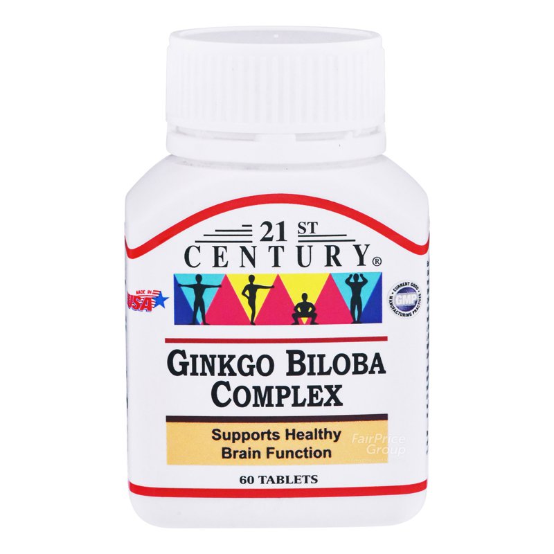 21st Century Ginkgo Biloba Complex 60 per pack
