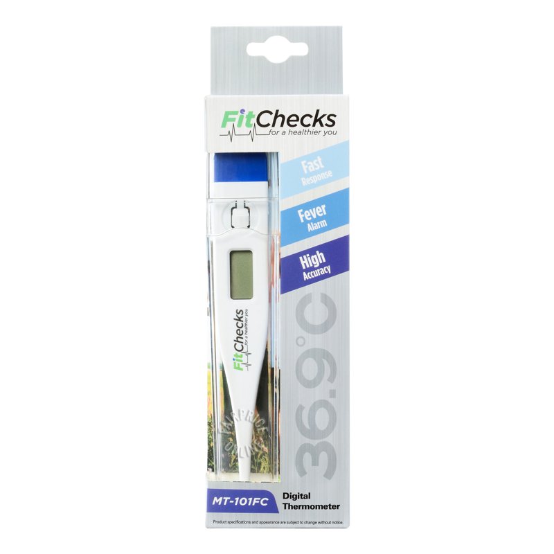 Fitchecks Digital Thermometer 1 per pack