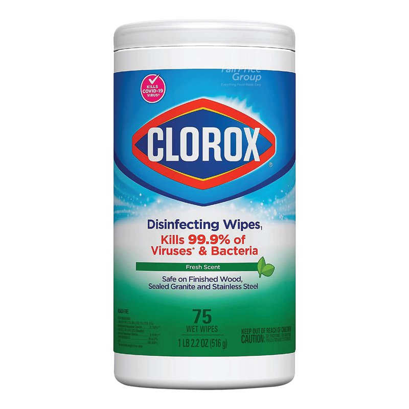 Clorox Disinfecting Cleaning Wipes - Fresh Scent 75 per pack