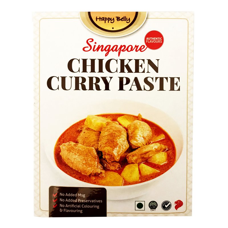Happy Belly Singapore Paste - Chicken Curry