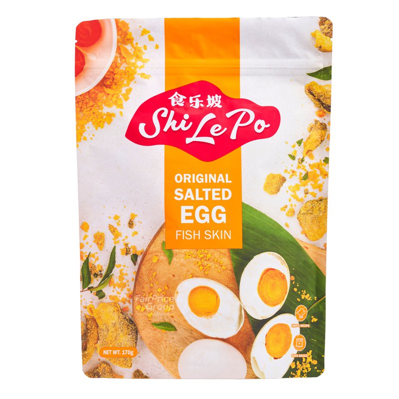 Shi Le Po Salted Egg Fish Skin - Small 80g