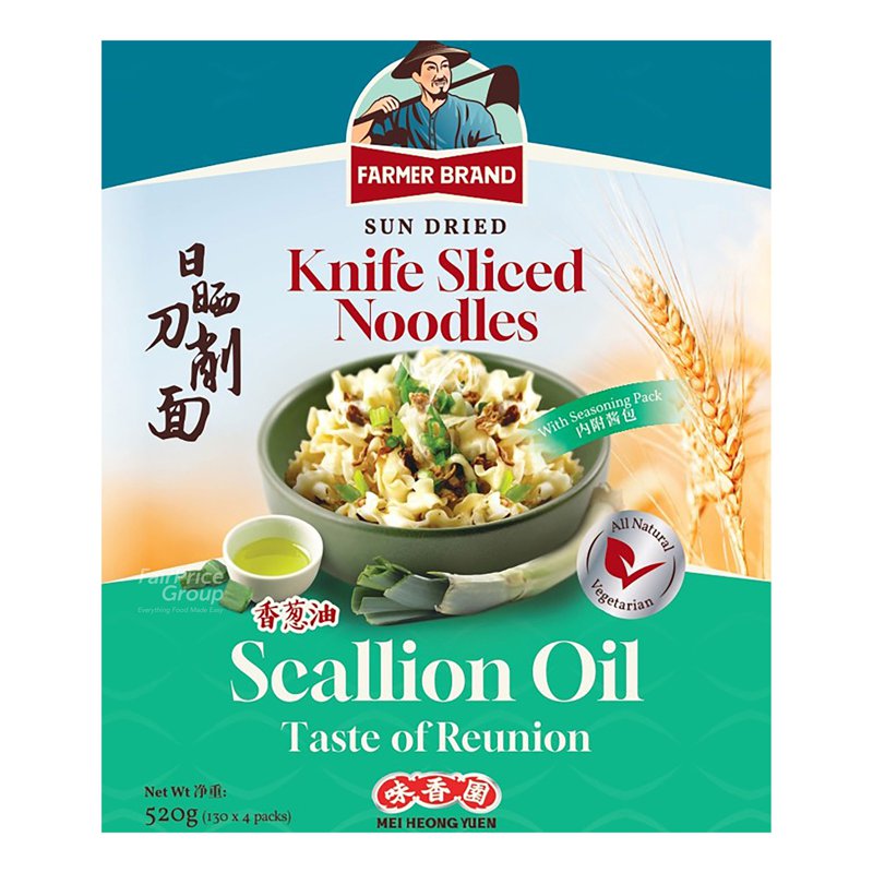 Farmer Brd Farmer Brand Knife-Sliced Noodles - Scallion Oil