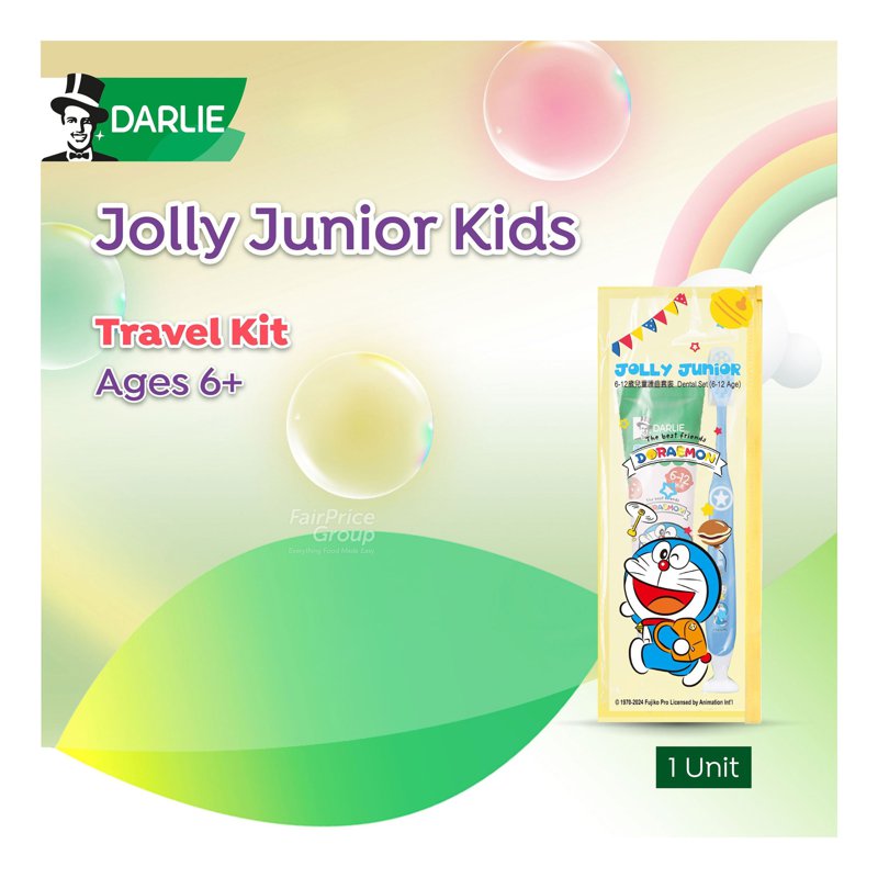 Darlie Jolly Junior Kids Travel Kit (Ages 6-12) 1 per pack