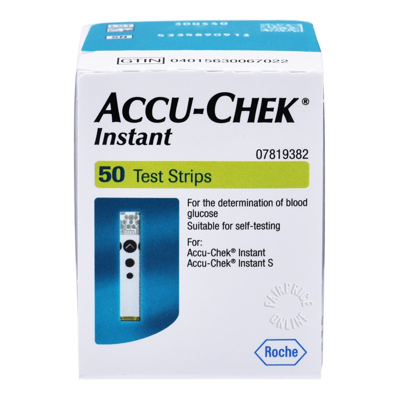 Accu-Chek Instant Test Strips 50 per pack