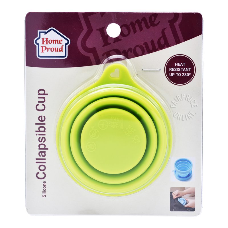Home Proud Silicone Collapsible Cup 1 per pack