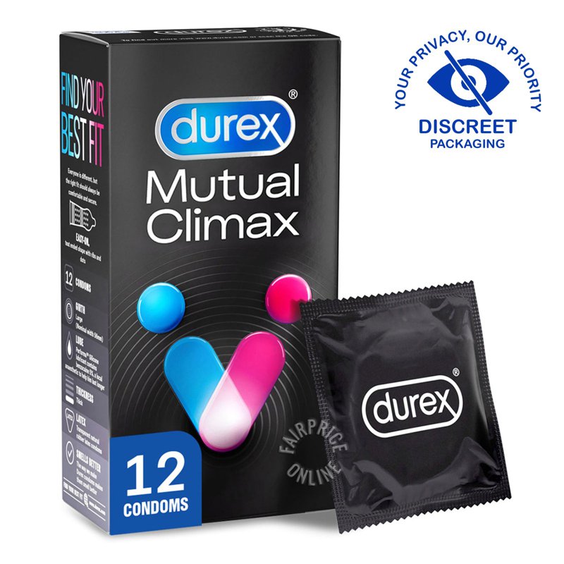 Durex Condom - Mutual Climax (56mm) 12 per pack