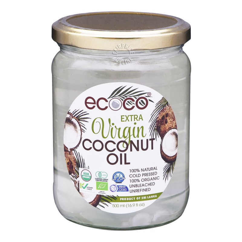 ECOCO Organic Coconut Oil - Extra Virgin