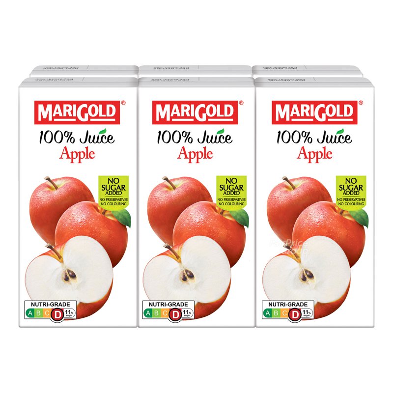 Marigold 100% Packet Juice - Apple