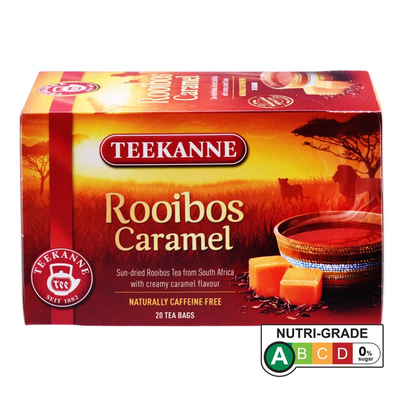 Teekanne Rooibos Tea Bags - Caramel 20 per pack