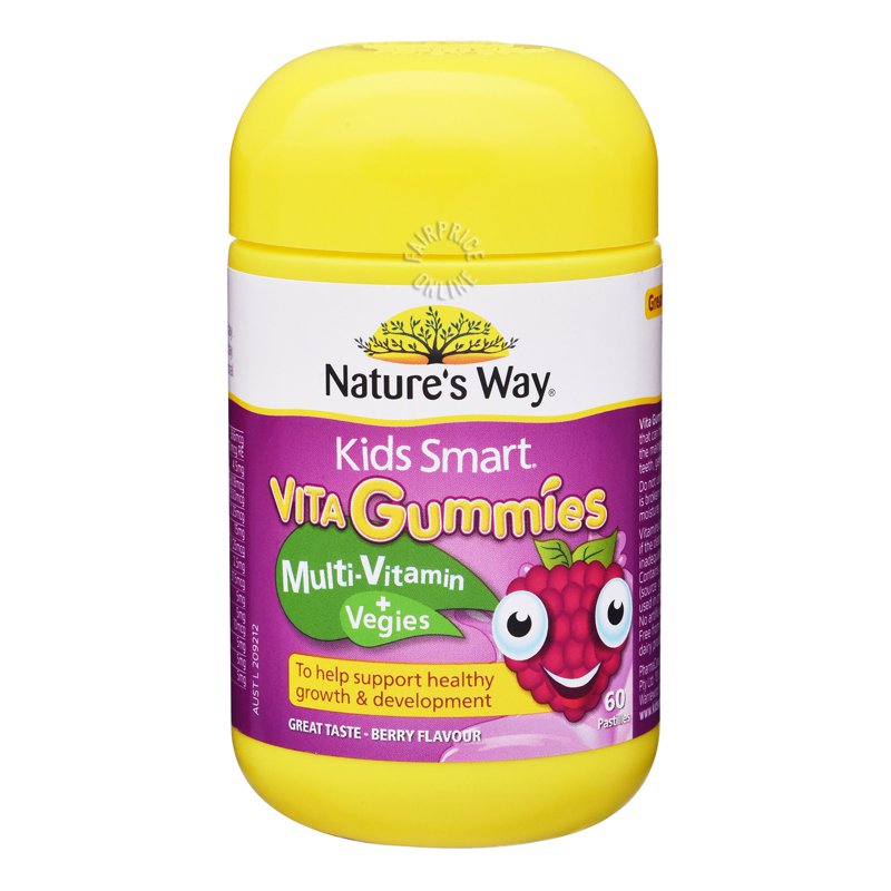 Nature's Way Vita Gummies - Berry 60 per pack