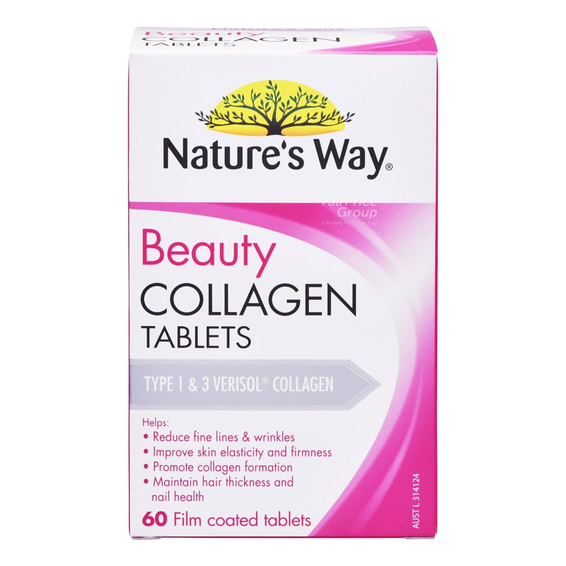 Nature's Way Beauty Collagen Tablets 60 per pack