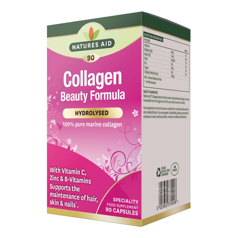 Nature's Aid Collagen Beauty Formula 90 per pack